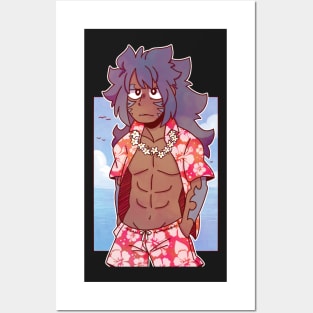 Hawaiian shirt Acnologia Posters and Art